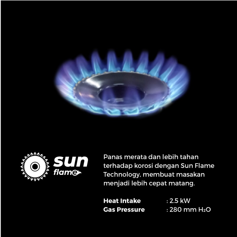 Maspion Kompor Gas 1 Tungku - MKG-101DGSF